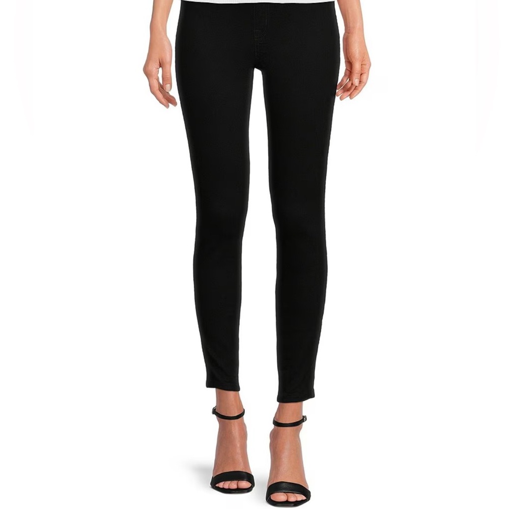SPANX SPANXshape‎ EveryWear Ankle Skinny Jeans in Clean Black.